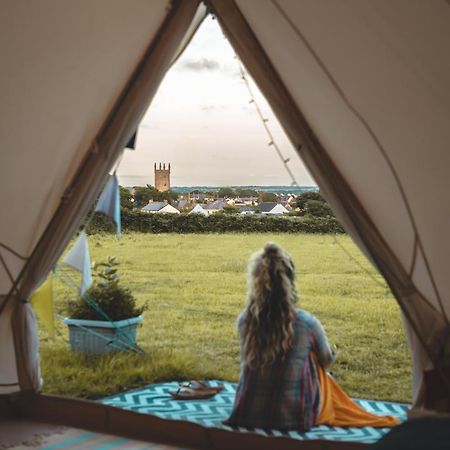 Trevena Cross Glamping & Camping Helston Exterior photo