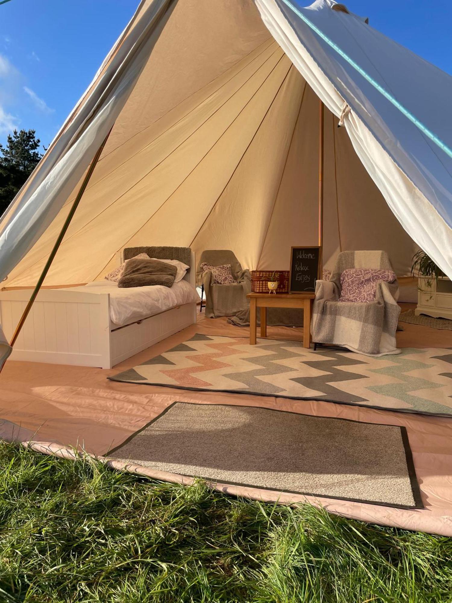 Trevena Cross Glamping & Camping Helston Exterior photo
