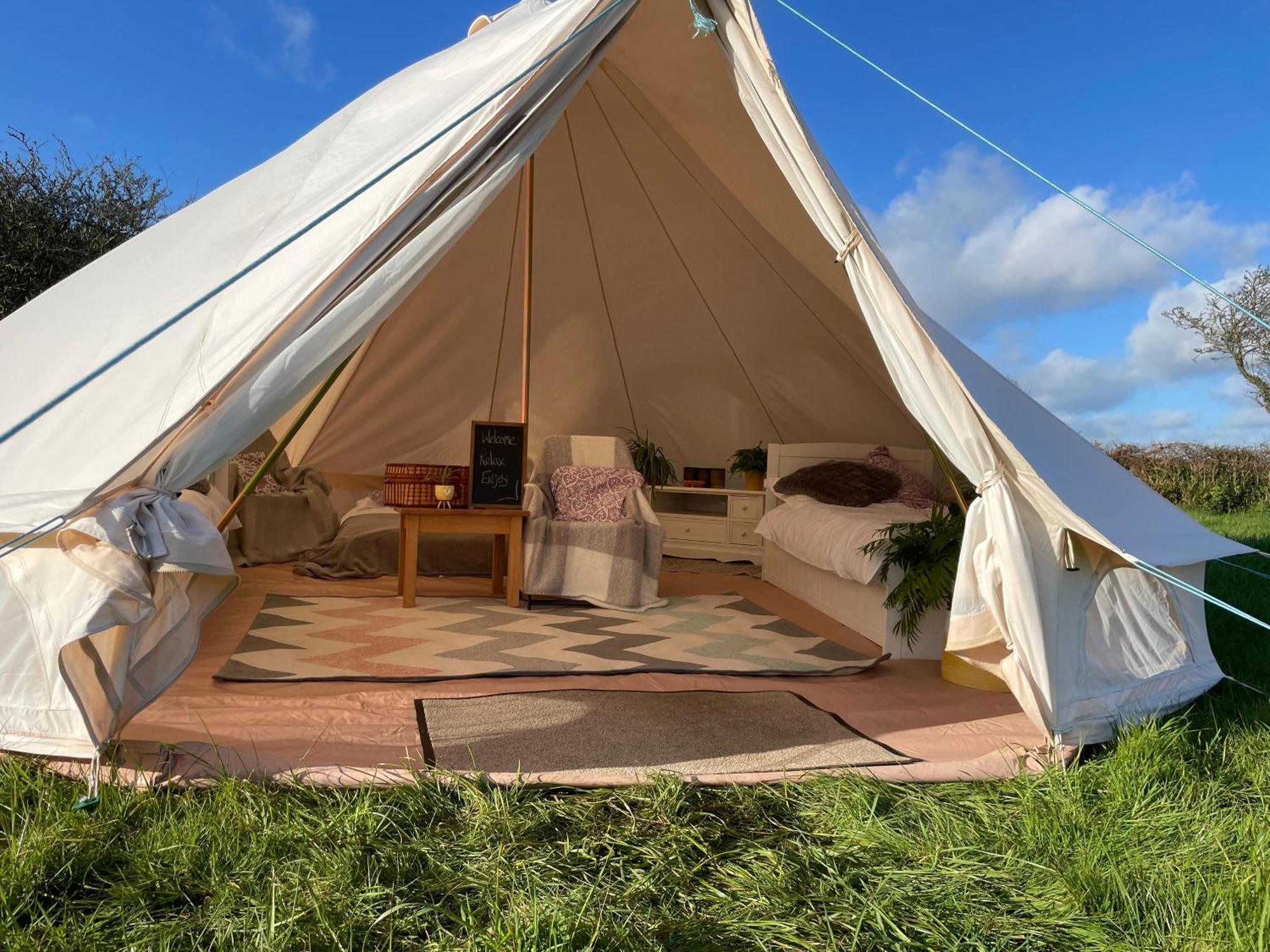 Trevena Cross Glamping & Camping Helston Exterior photo