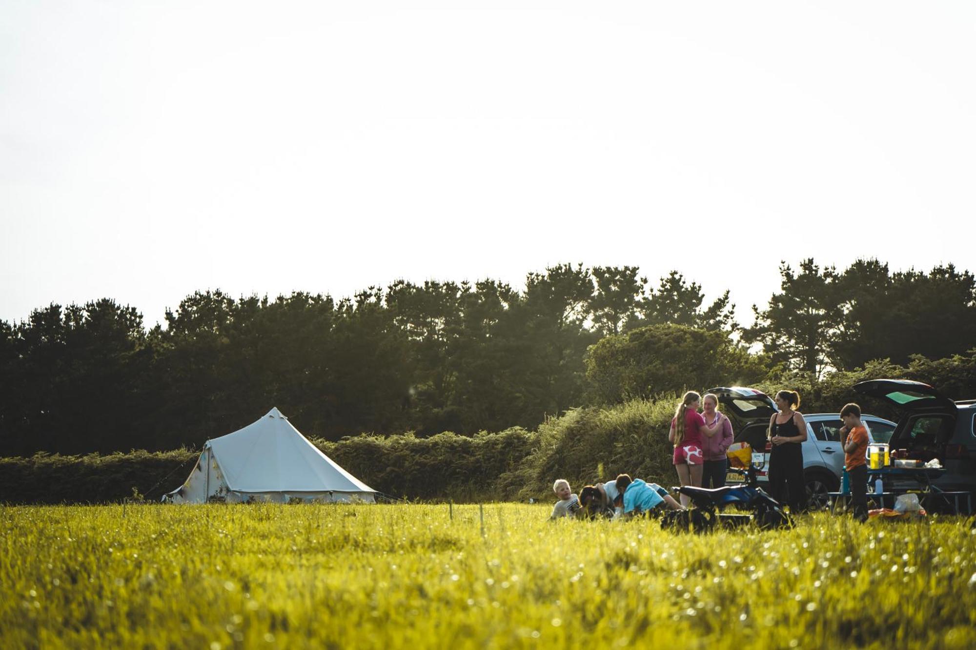 Trevena Cross Glamping & Camping Helston Exterior photo
