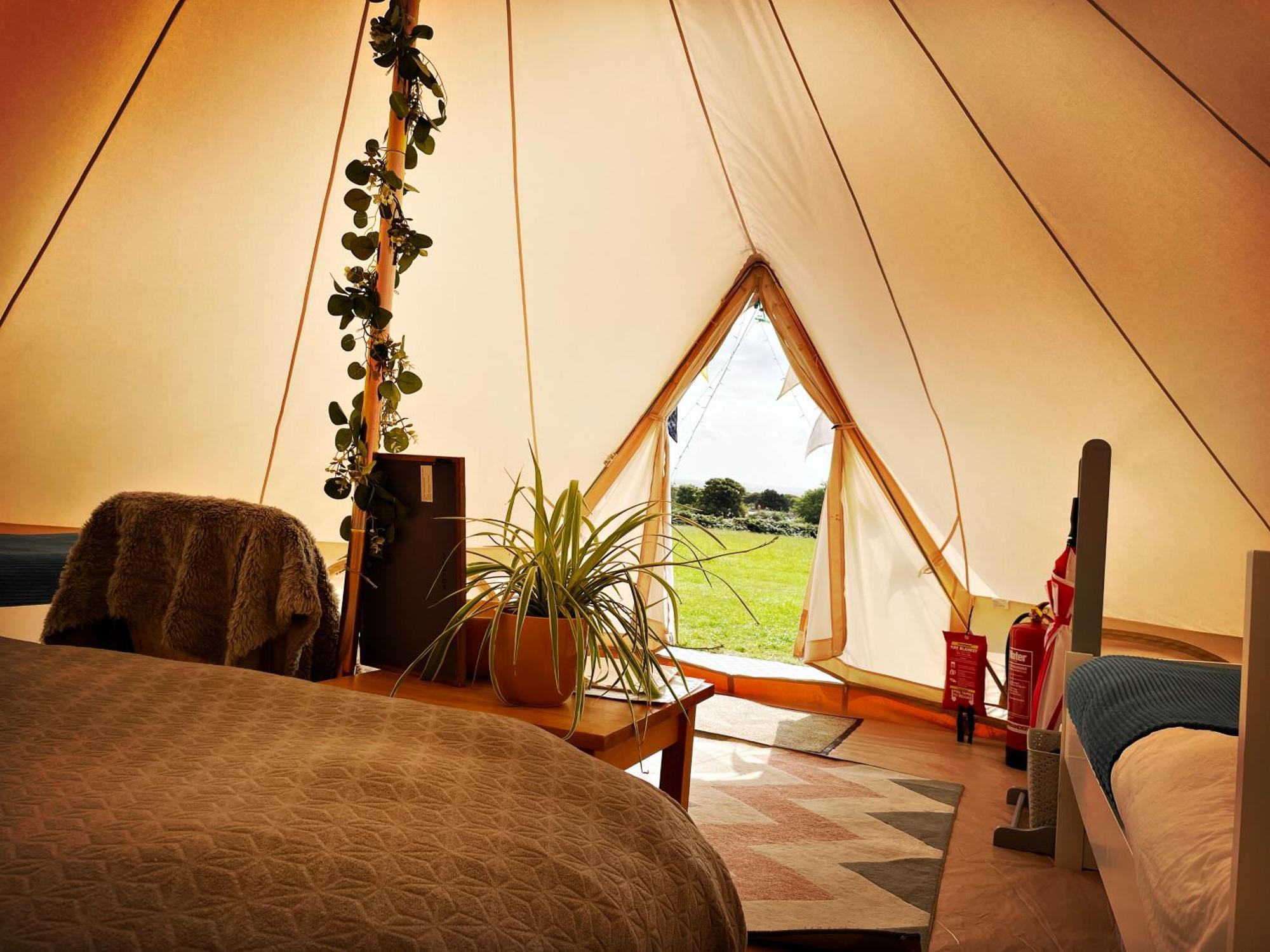 Trevena Cross Glamping & Camping Helston Exterior photo