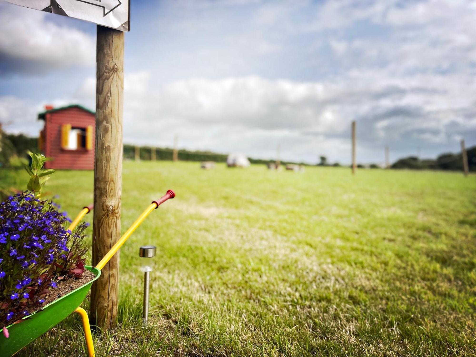 Trevena Cross Glamping & Camping Helston Exterior photo