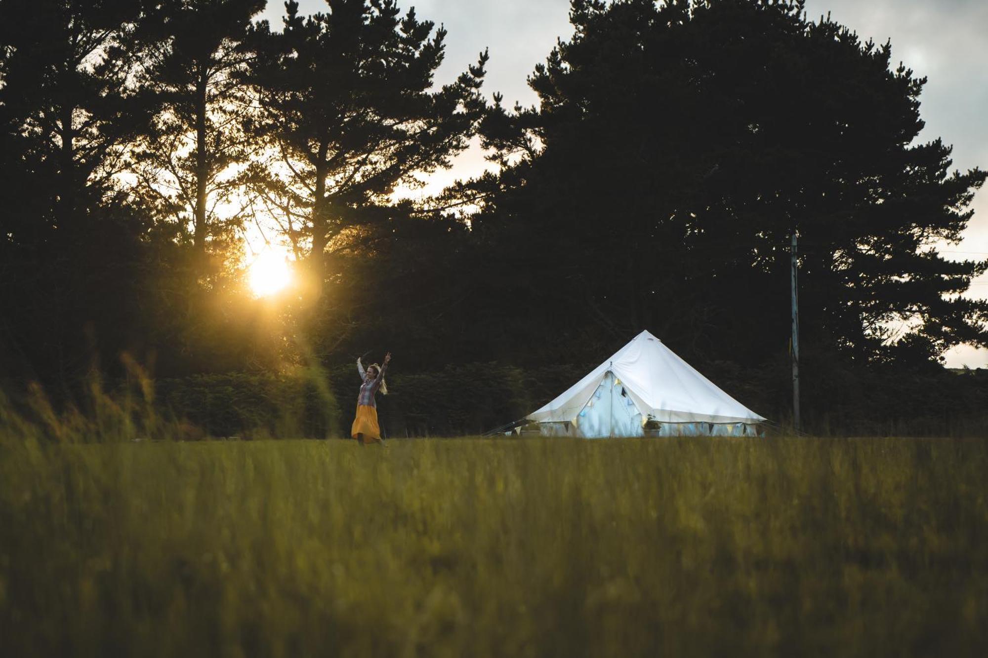 Trevena Cross Glamping & Camping Helston Exterior photo