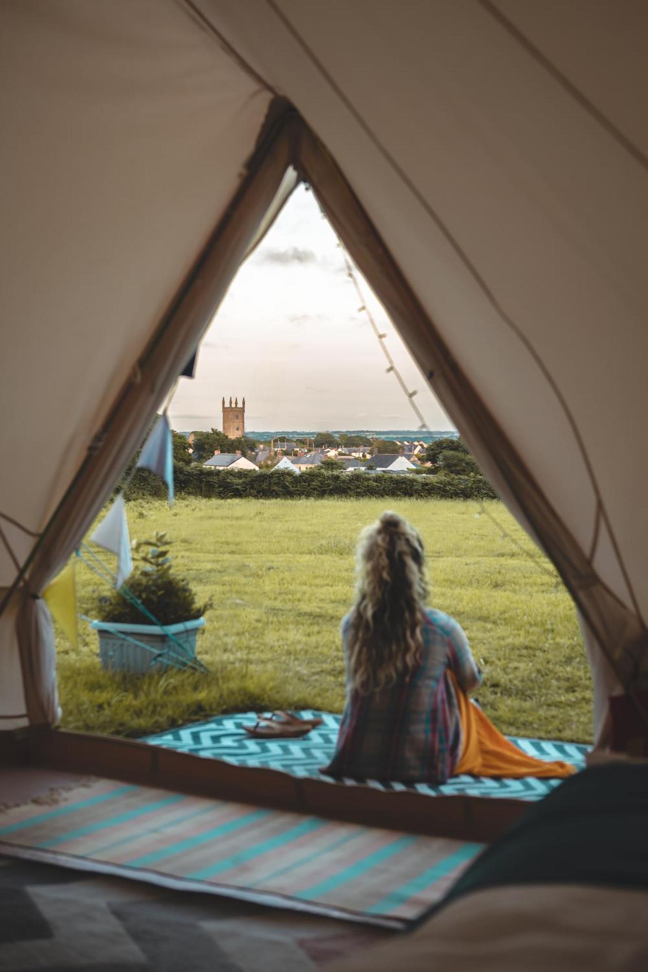 Trevena Cross Glamping & Camping Helston Exterior photo