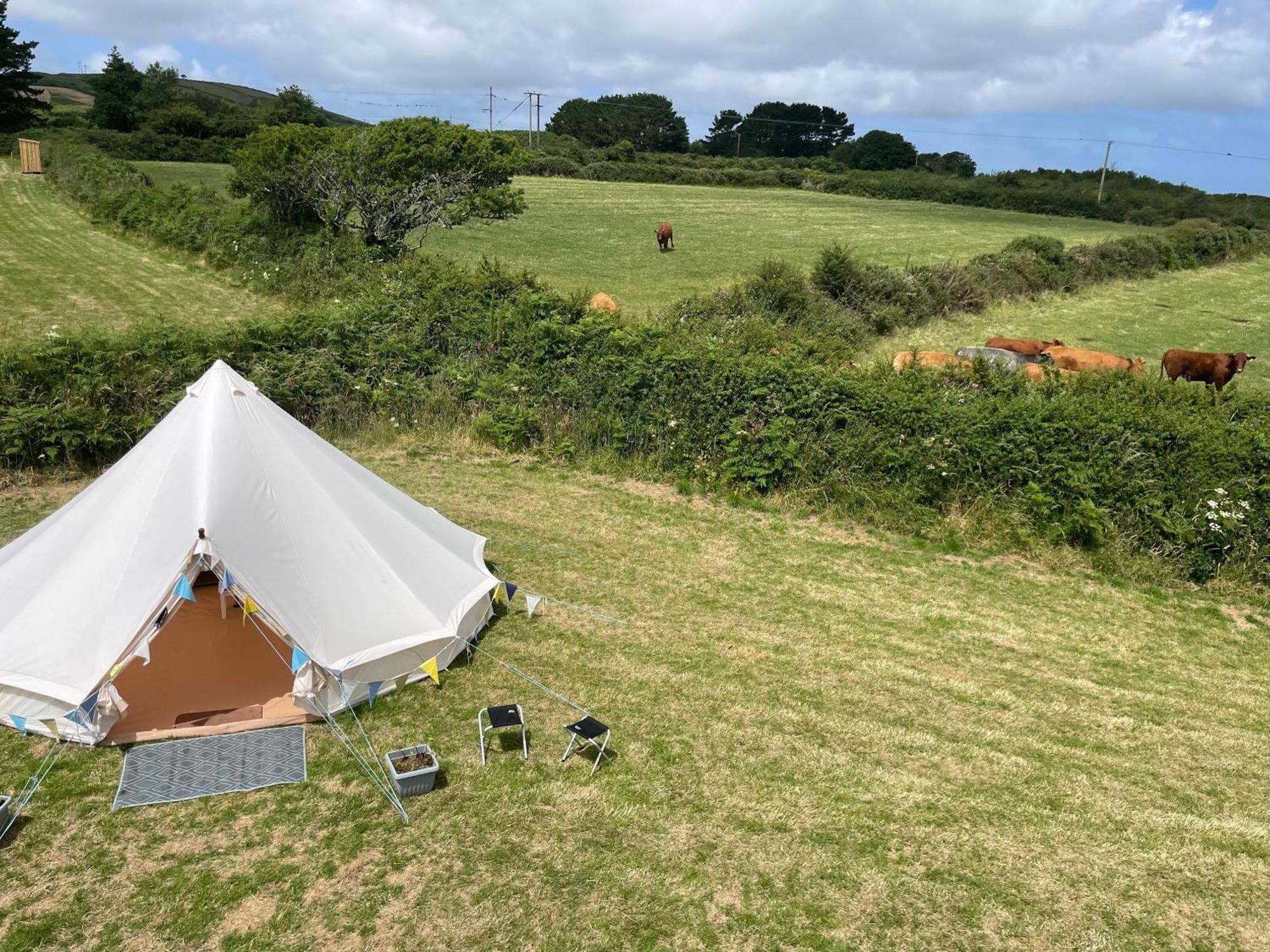 Trevena Cross Glamping & Camping Helston Exterior photo